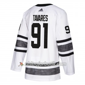 Män Ishockey Toronto Maple Leafs tröja John Tavares 91 Vit 2019 All-Star Adidas Authentic